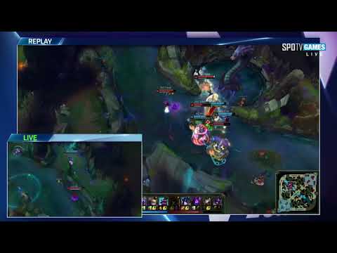 KZ vs SKT Highlights Game 1 LCK Spring 2018 W2D4 Kingzone DragonX vs SK Telecom T1 by Onivia