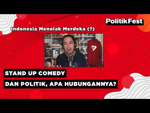 Pandji Pragiwaksono: Semua Aspek dalam Politik, Baik Buruknya Gw Bongkar dalam Stand Up #PolitikFest