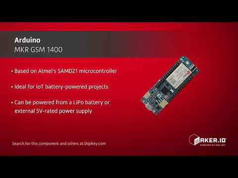 Arduino MKR GSM 1400 | Maker Minute