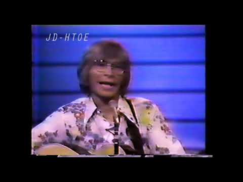 1972- John Denver - Leaving on a Jet Plane with Cass Elliott