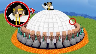 ماين كرافت ولكن تحدي بناء امن مخبا للكنز ضد صديقي الغشاش ( مخبا غير متوقع ) !!!????????