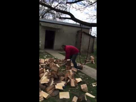 Banatsko arandjelovo Goran cepa drva