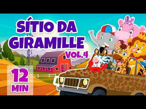 Sítio da Giramille Vol. 4 - Giramille 12 min | Desenho Animado Musical