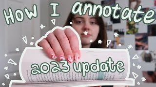 How I Annotate My Books - 2023 Updated Version