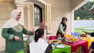 اول عزومه لاهلي في البيت الجديد ????