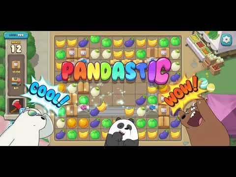 We Bare Bears Match3 Repairs Level 999 - No Boosters