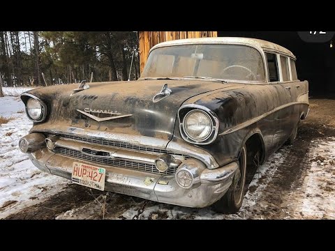 Black Hills Barn Find  '57 Chevy!