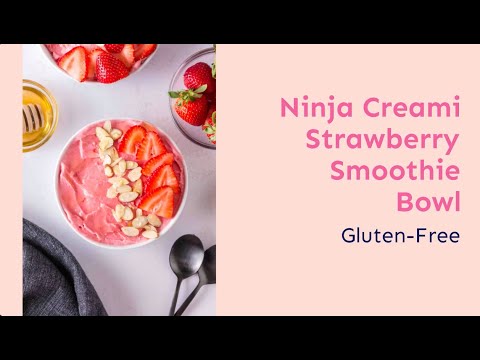 Ninja Creami Strawberry Smoothie Bowl