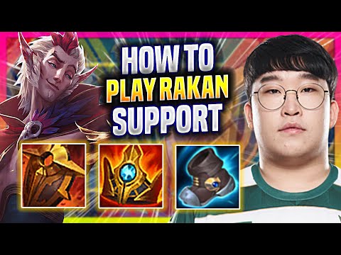 LEARN HOW TO PLAY RAKAN SUPPORT LIKE A PRO! | GEN Delight Plays Rakan Support vs Tahm Kench!  Season