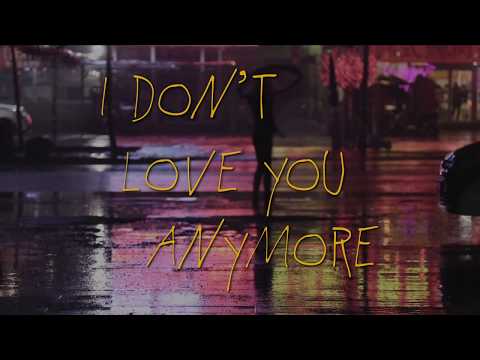 Baby I Don't Love You Anymore - Michael Delara (Official Lyric Video)