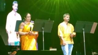 SPB 50 World Tour, Detroit - S. P. B. Charan and S. P. Sailaja sing Malare Mounama