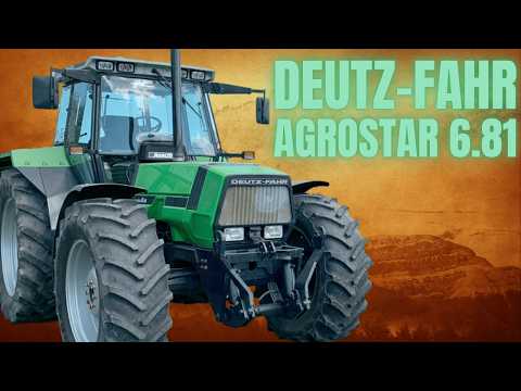 The First Water-Cooled Deutz Tractor - Deutz AgroStar 6.81