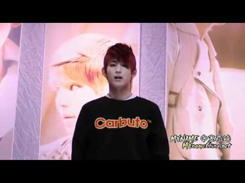 [Fancam] 111218 MYNAME @Fansign& "Chaejin" Birth Day 18