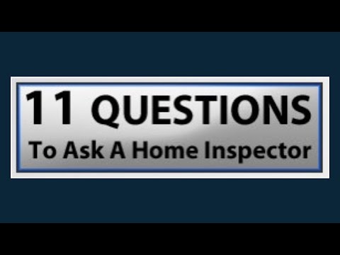 Watch: Frequently Asked Questions — Sherlock Home Inspections