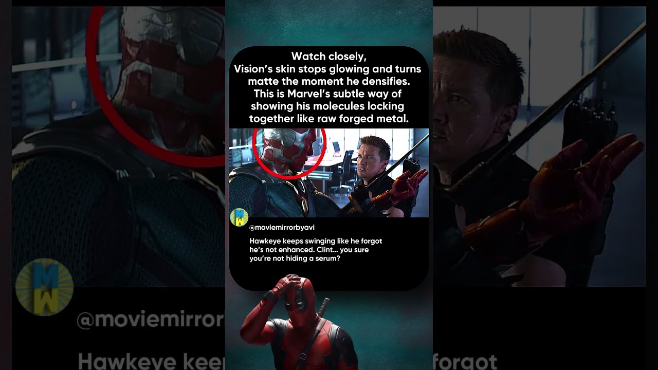 Why Vision Turns Matte: Marvel’s Smartest Animation Trick