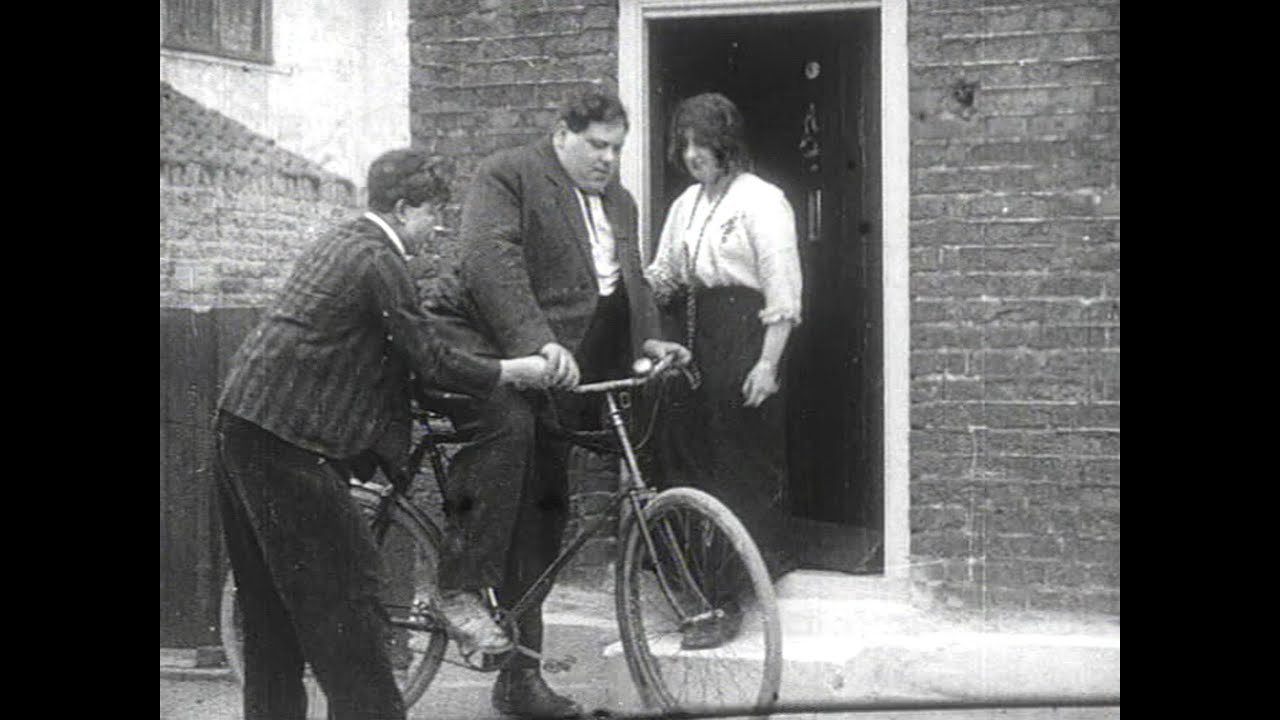 Fat Man on a Bicycle (1914) | BFI