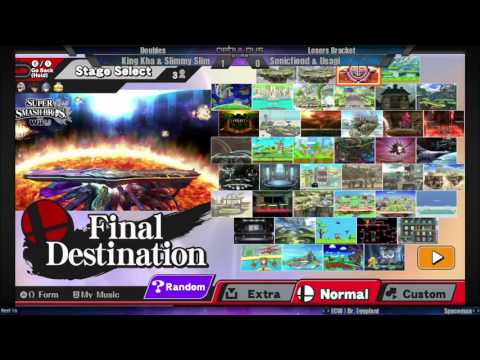 Nebulous Prime #32: Smash 4 Doubles - King Kha & Slimmy Slim VS Sonicfiend & Usagi