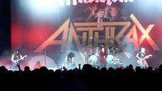 Anthrax - Caught in a Mosh, Live - Ft. Wayne, IN. 10/14/2010, Jägermeister Tour
