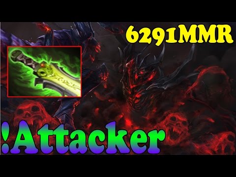 Dota 2 - !Attacker 6291 MMR Plays Shadow Fiend Vol 2# - Ranked Match Gameplay!