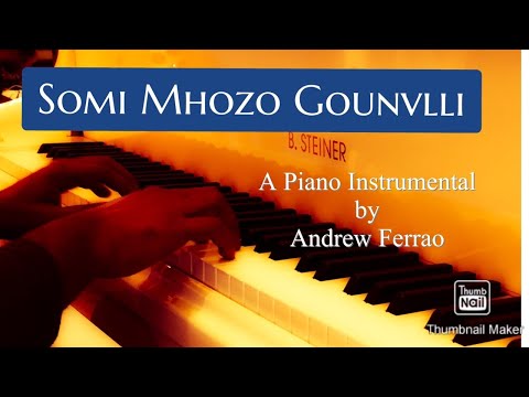 Somi Mhozo Gounvlli | Andrew Ferrao | Piano Instrumental | Konkani devotional Song 2021