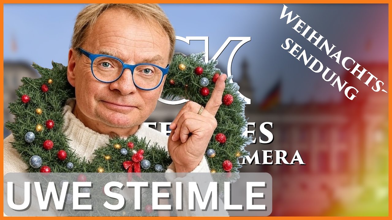 „Nu, meine Damen und Herren, rücken Sie mal ein Stück zusammen!“, Uwe Steimles Weihnachtssendung