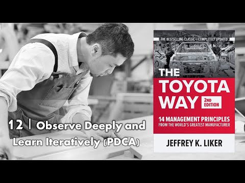 Toyota Way Principle #12 Problem Solving | Observe Deeply and Learn Iteratively (PDCA)