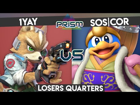 PRISM 219 - 1Yay (Fox) vs. SOS | Cor (King Dedede) - Losers Quarters - Smash Ultimate Singles