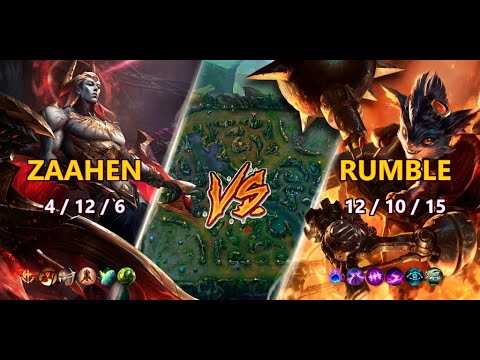 T1 Faker | Zaahen TOP vs Rumble | Patch 26.1 | 2026-01-11 | LoL Replay