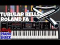 Mike Oldfield Tubular Bells Cover On Roland FA06 FA08 Falling Note Tutorial