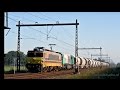 Dolime trein bij Hoogeveen 9-9-2015 Op een mistige 9-9-2015 heb ik m