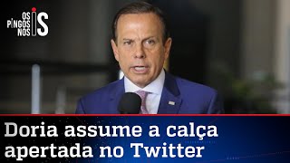 Com medo de povo, Doria deixa mansão e se abriga no Palácio dos Bandeirantes