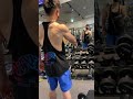 19歳の筋トレ風景