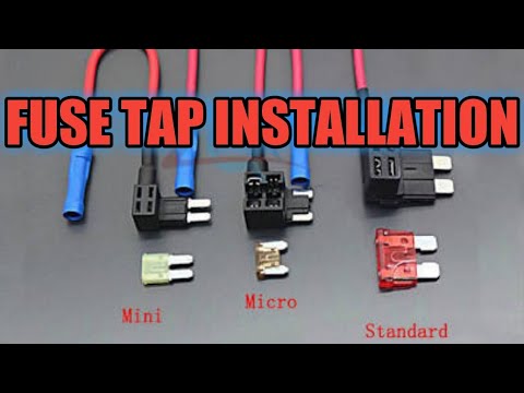 FUSE TAP HOW TO ,ADD A FUSE, PIGGYBACK CIRCUIT, FUSE TAP, DASH CAM  HARDWIRE FUSE TAP