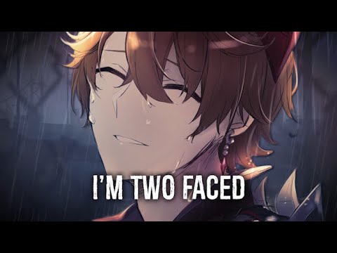 Nightcore - Two Faced (Lyrics)