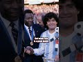 Why Pele and Maradona Hated Each Other #shorts