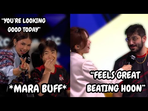 When HOON met MOBAZANE  in a friendly showmatch in HOK...😂 (HOK x EWC 2025)