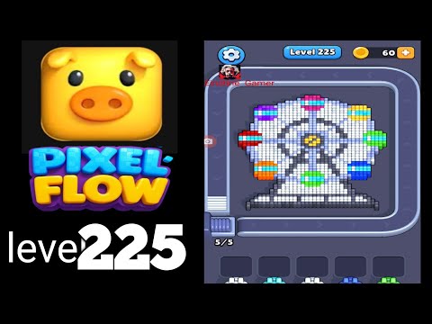 Pixel Flow Level 225 Walkthrough