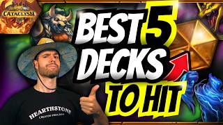 🚨 THE REAL BEST DECKS AFTER THE PATCH! Updated Hearthstone Meta Report 🚀