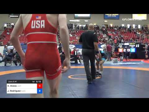 57 Kg Cons 8 1 Kyle Waldo Unattached Vs Joshua Rodriguez Nittany Lion Wrestling Club