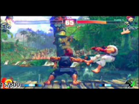 SF4 In Arcade  Poongko(1p) VS Infiltration(2p)  9