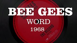 The Bee Gees - Words 1968 - HD
