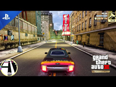 GTA 3 (PS5) Remastered Gameplay Walkthrough Part 4 - GTA Trilogy The Definitive Edition (4K 60FPS)