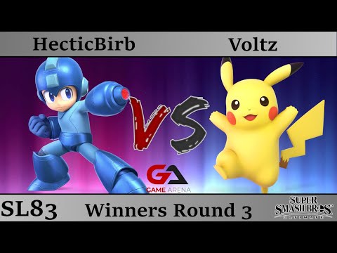 SmashLAN'd 83 - Winners Round 3: HecticBirb (MegaMan) vs Voltz (Pikachu)