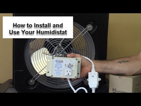 Humidistat – How to Install and Use