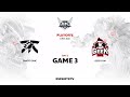 Fnatic Onic vs Geek Fam GAME 3 MPL ID S13 PLAYOFFS | GEEK VS FNOC ESPORTSTV