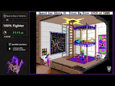 Questing for Glory 5 - Quest for Glory 2 100% Fighter by davidtki