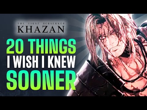 The First Berserker: Khazan | ESSENTIAL Tips & Tricks You NEED To Know