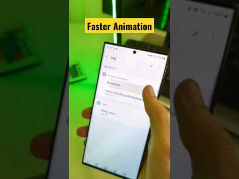 Faster Fingerprint On Samsung! #shorts