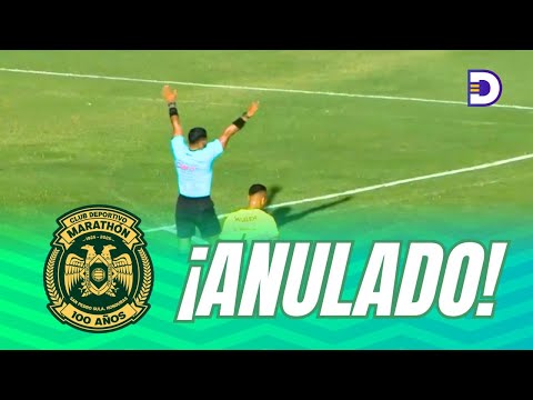 ¡Gol Anulado a Carlos Pérez! Se desata la polémica en el clásico sampedrano Marathón vs Real España