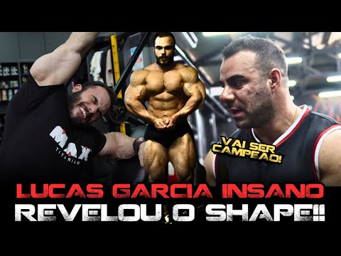 BRANDÃO EVALUATES LUCAS GARCIA: THE PROMISE OF 212! EVER CLOSER TO OLYMPIA!!!